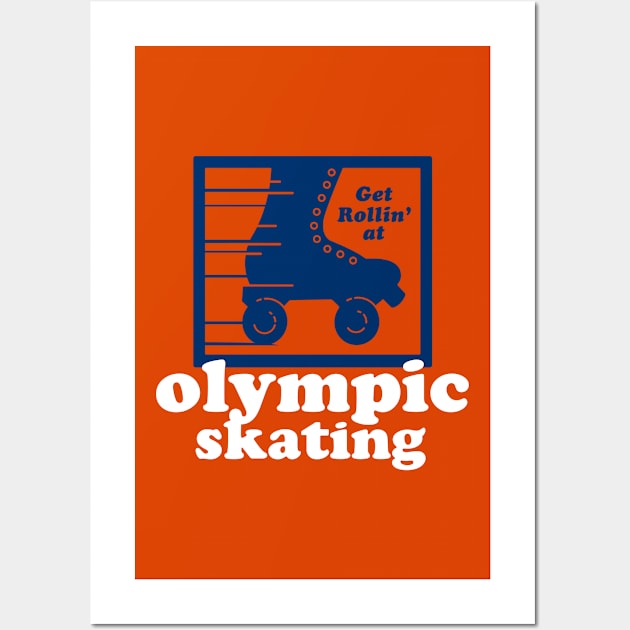 Olympic Skating Wall Art by NickImagined